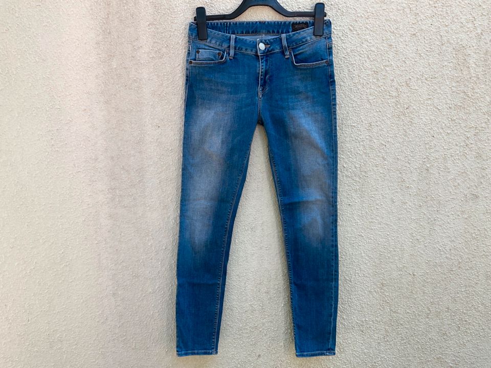 Herrlicher Jeans Super Slim 5315 blau Größe 27/30 in Nürnberg (Mittelfr)