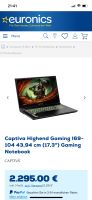 Captiva Highend Gaming I69-104 43,94 cm (17,3") Gaming Notebook Bonn - Bonn-Zentrum Vorschau