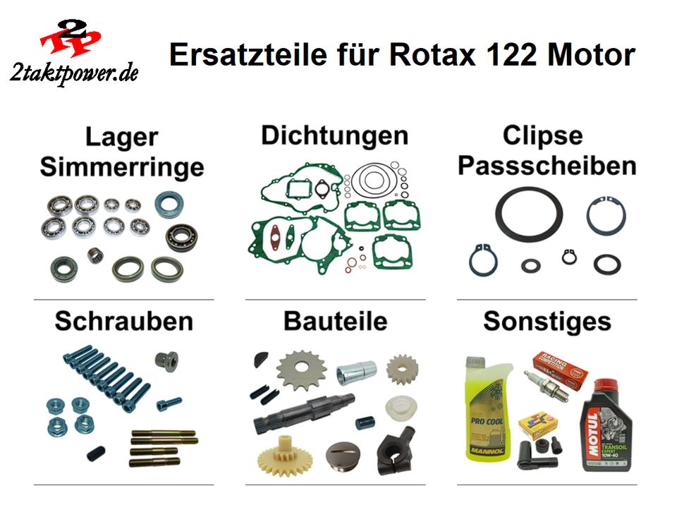 Nadellager Anlasserfreilauf für Rotax 122 123 Aprilia RS RX 125 in Sundern (Sauerland)