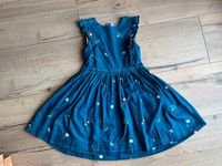 Rüschenkleid mit Stickerei von Mini Boden blau Blümchen Bayern - Baiersdorf Vorschau