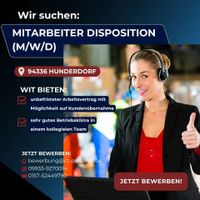 Mitarbeiter (m/w/d) in der Disposition in Hunderdorf gesucht! Bayern - Hunderdorf Vorschau