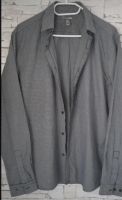 Hemd schwarz grau kariert Gr. L von H&M Stuttgart - Untertürkheim Vorschau