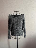 Fledermaus, Optik, Strickpullover, schwarz weiß Gold strick, S/M Bayern - Karlsfeld Vorschau