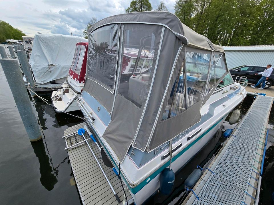 CHRIS CRAFT KAJÜTBOOT 25  fuß MOTORBOOT SPORTBOOT tausch in Hennigsdorf