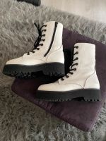 Weiße Buffalo-Boots, neu, Echtleder, Gr. 37 Sachsen-Anhalt - Magdeburg Vorschau