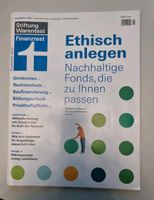 Stiftung Warentest Finanztest Ausgabe September 2023 Ethisch anle Nordrhein-Westfalen - Wesseling Vorschau