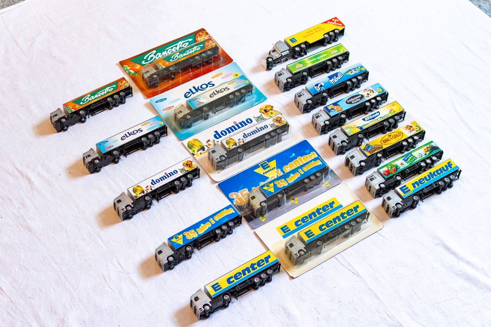 Edeka Truck Set - 18 Stk. | Modell-Trucks | Werbetrucks in Verden