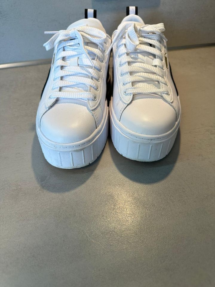 Puma Sneaker - weiß (Puma Mayze Lth Sneaker Größe 40) — VB in Borken