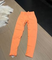 Gymshark Sport Leggings orange Gr. S Hessen - Gründau Vorschau