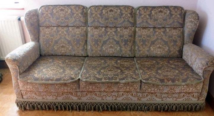Sofa Couch Retro Vintage Jugendstil Chippendale Barock in Dresden