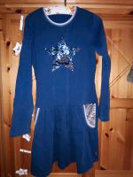 Jako-o Kleid Stern blau Glitzer Gr. 152/158 Pailletten Sachsen - Borna Vorschau