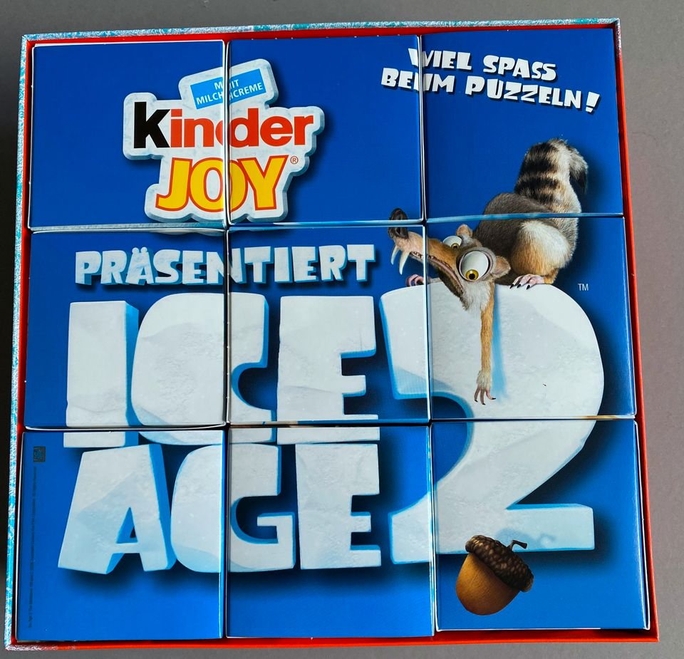 Ferrero Kinder Joy Diorama Ice Age 2 in Zülpich