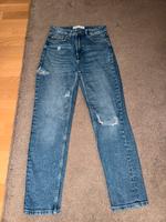 Stradivarius Mom Jeans Slim Gr. 36 blau Bielefeld - Heepen Vorschau