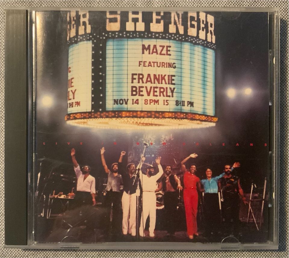 Maze featuring Frankie Beverly „Live in New Orleans“ CD in Husum