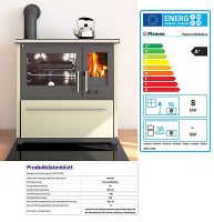 EEK A+ Küchenofen Holzherd Plamen 850 creme, linke Version - 8 kW Sachsen - Bernsdorf Vorschau