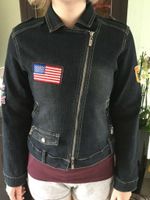 Coole Jeansjacke dunkelblau  Gr. 36/38 Brandenburg - Wusterhausen Vorschau