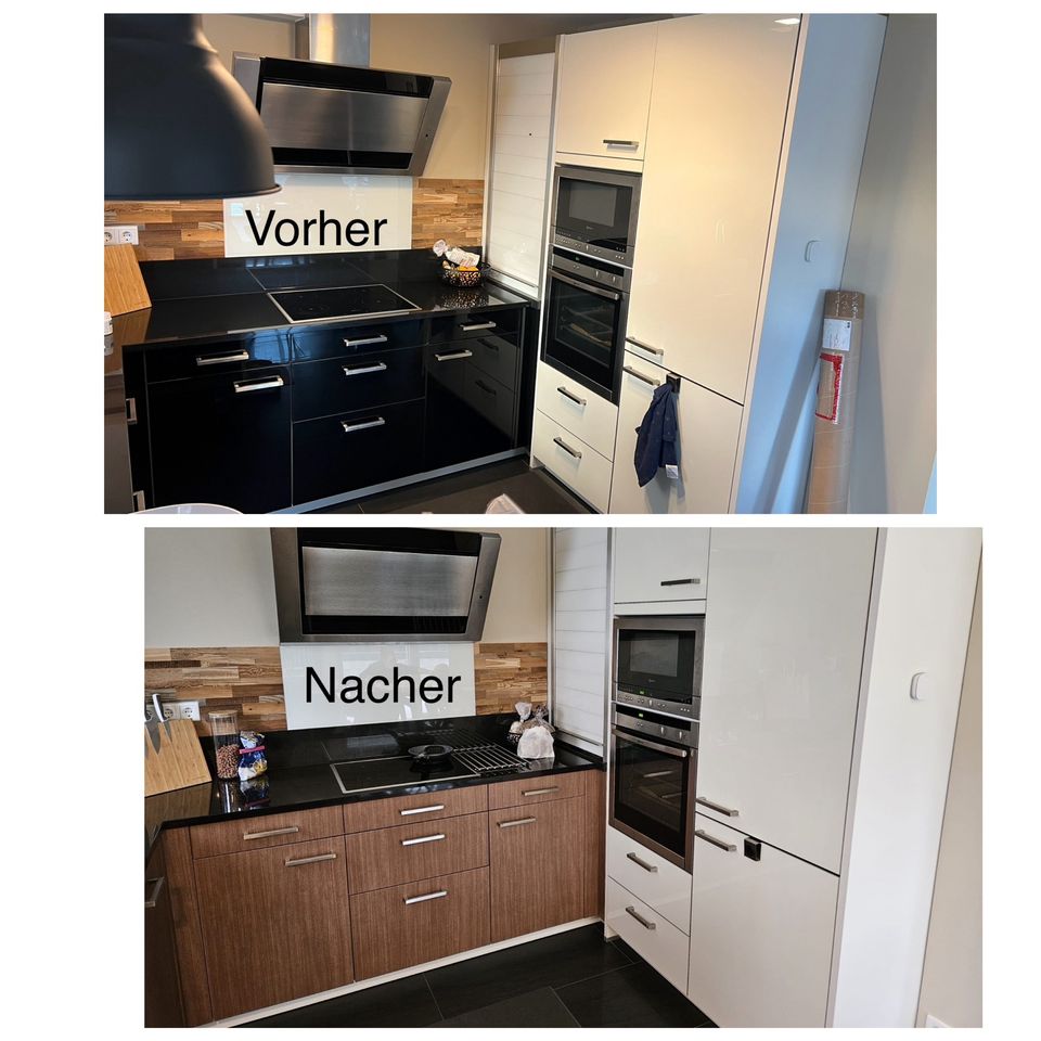 Küche folieren, Arbeitsplatten, Möbel, Fliesen Folierung in Fellbach