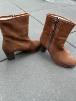 Mexx Stiefelette braun Gr 37 mit Plateau Nordrhein-Westfalen - Leverkusen Vorschau