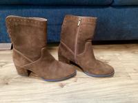 Carmela Boots Cowboystiefel NEU Gr. 39 Wildleder braun Stiefel Bayern - Waldkraiburg Vorschau