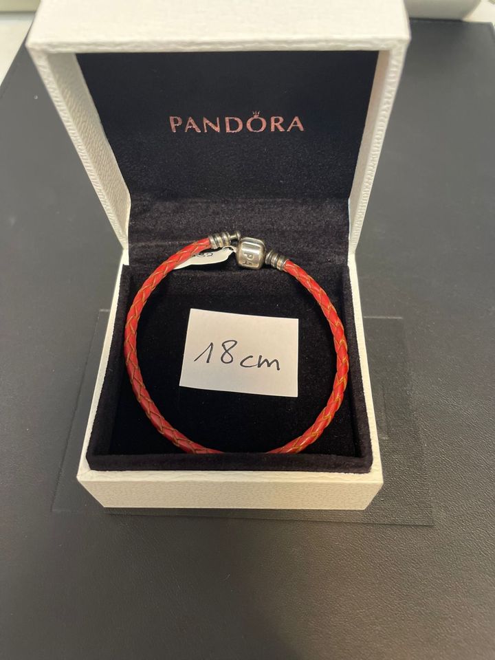 ‼️NEU‼️Original Pandora Ringe Charme Deko Anhänger Kette in Haren (Ems)