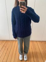 COS pullover Pulli Strick Navy blau S Zopfmuster Berlin - Neukölln Vorschau