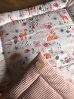 Baby Krabbeldecke Rehe rosé handmade Geschenk Geburt neu Nordrhein-Westfalen - Bedburg Vorschau