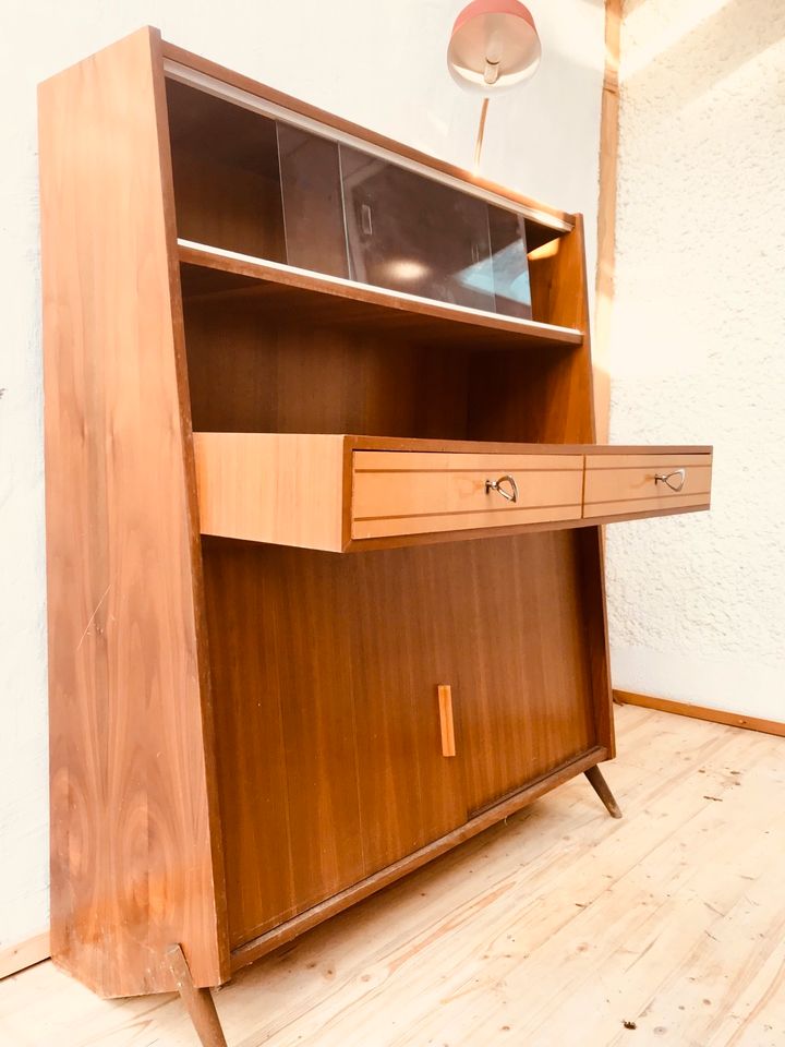 Vintage Mid Century Sekretär / Kommode / Highboard in München