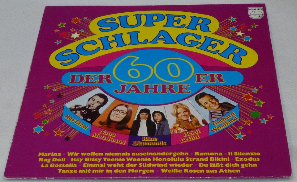 Super Schlager der 60er Jahre Philips 6830208 LP Schallplatte in Berlin