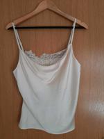 Süßes Top Sommer H&M Creme Spitze Größe 40 wie Seide Bayern - Augsburg Vorschau