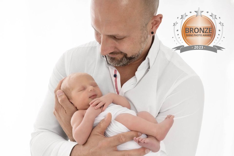 Fotoshooting Baby Neugeboren Newborn Schwanger Fotograf Familie in Zirndorf