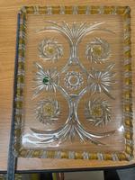 Tablett Schale aus Glas von WaltherGlas Vintage DDR Stuttgart - Wangen Vorschau