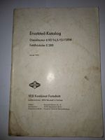 Ersatzteilkatalog Dieselmotor 6VD 14,5/12-1 SRW Fortschritt DDR Brandenburg - Finsterwalde Vorschau