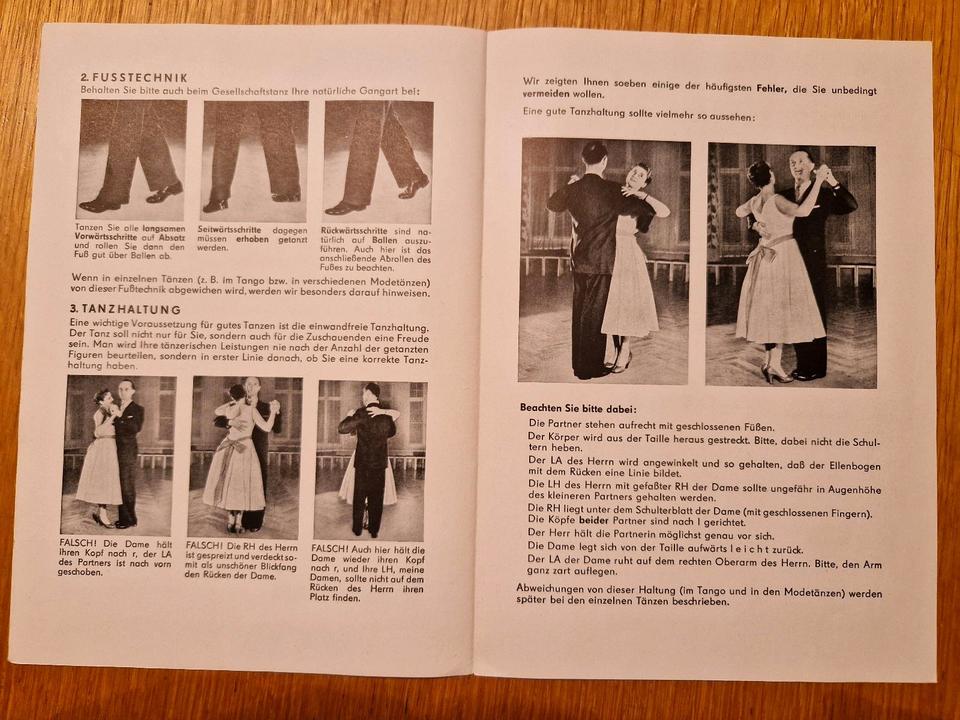 Tanzen möchte ich - Tanzanleitung (1958) Elfriede und Werner Graf in Kesselsdorf