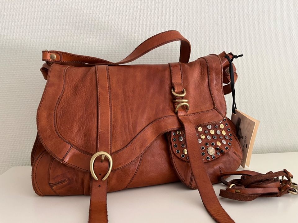 Campomaggi Tasche Arya großes Modell neuwertig Cognac ❣️ in Budenheim