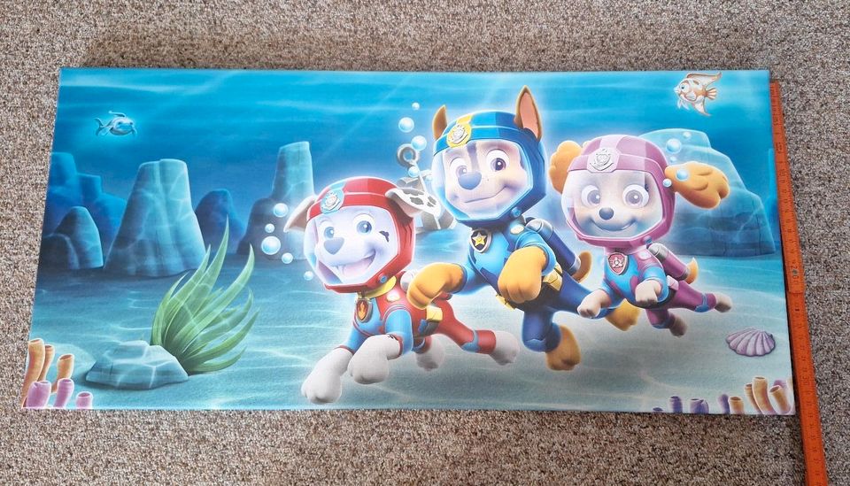 PawPatrol Unterwasser Bild 70 x 33 cm in Lutherstadt Wittenberg