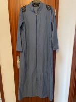 Abaya Kleid Ferace Jeanslook Mantel Reißverschluss lang blau Baden-Württemberg - Bad Wimpfen Vorschau