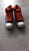 Converse All Star (dunkelblau-orange) Hessen - Rodenbach Vorschau