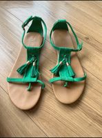 H&M Sandalen Gr.36 w.neu Fransen Grün Schuhe Herzogtum Lauenburg - Geesthacht Vorschau