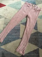 Funch Leggings weiß rot gestreift organic cotton 128 Niedersachsen - Braunschweig Vorschau