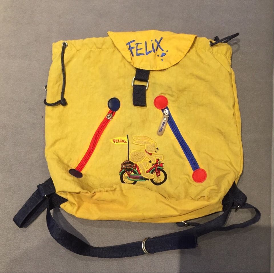 Rucksack Sportbeutel von Felix/Spiegelburg gelb in Georgsmarienhütte