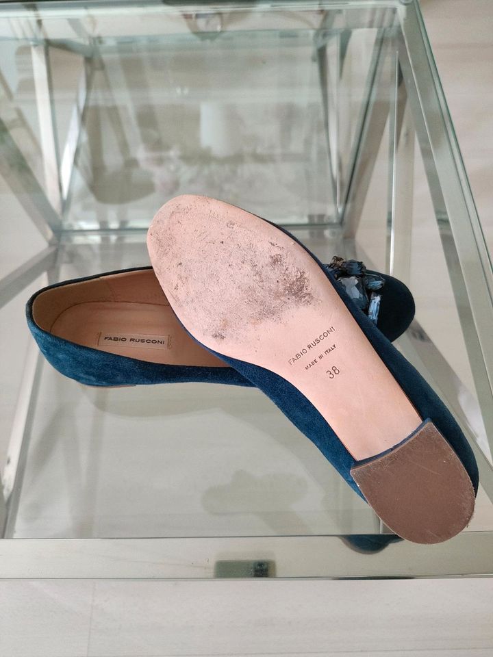 Ballerinas D, blau 38 trendy in Düsseldorf