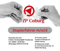 Staplerfahrer m/w/d gesucht in Tagschicht oder 2 Schicht System Bayern - Bad Rodach Vorschau