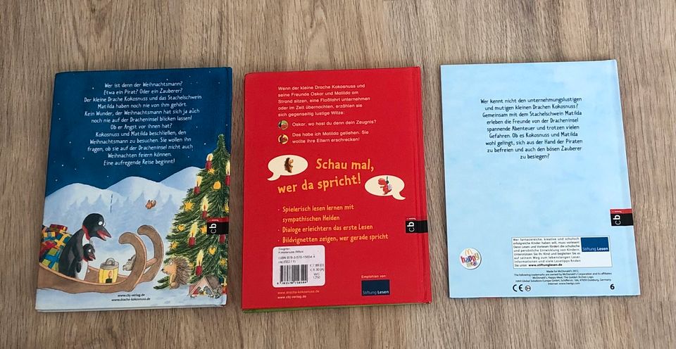 4 x Kinder-Buch Der kleine Drache Kokosnuss in Bremen