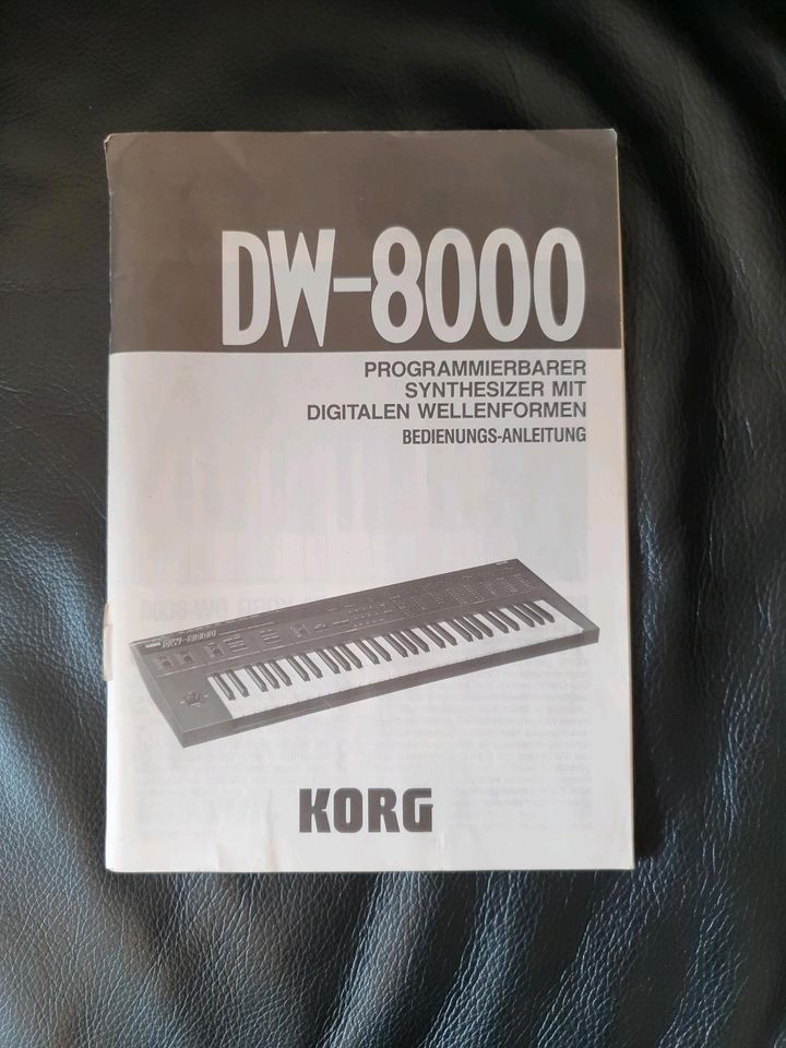 Korg DW 8000 Anleitung in Lennestadt