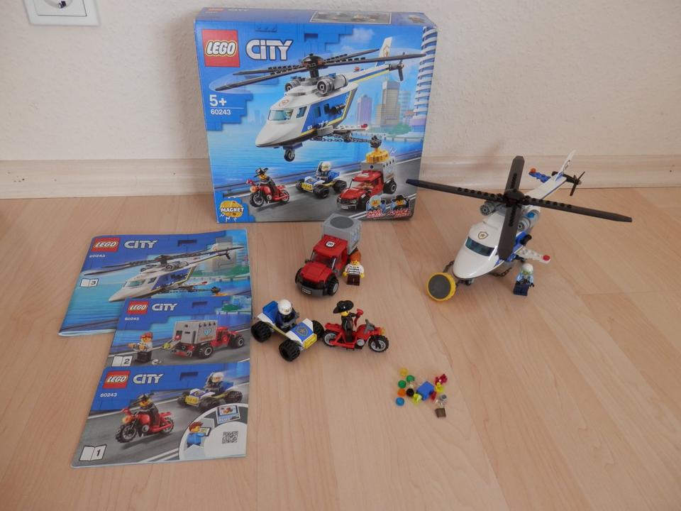 LEGO City 60243 Verfolgungsjagd mit dem Polizeihubschrauber in Paderborn