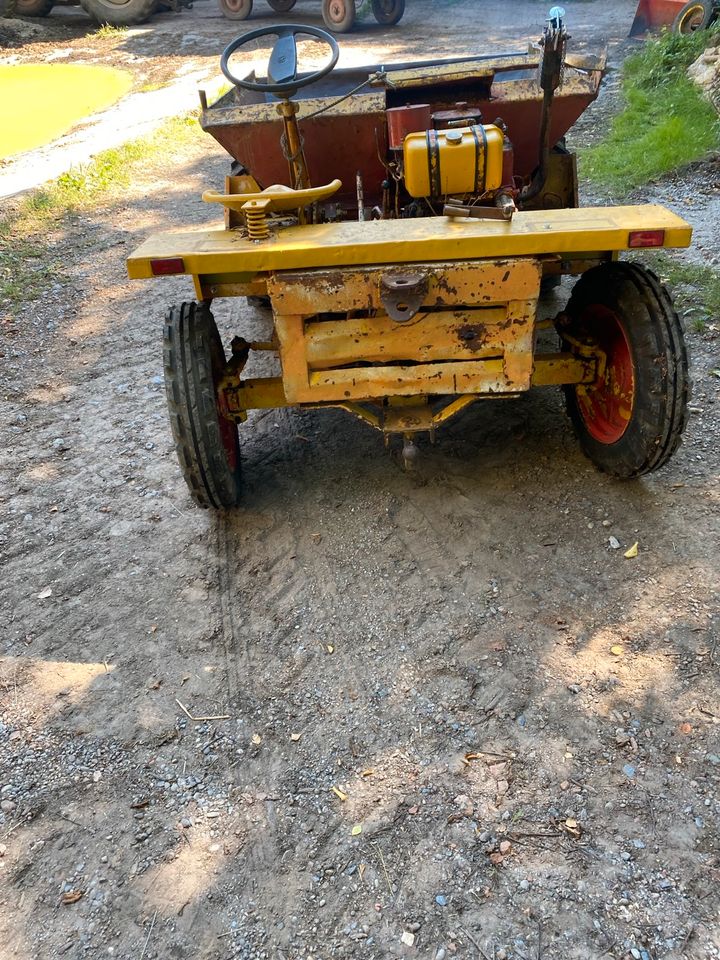 Schubkarre mit Motor-Dumper  -Oldtimer -läuft gut ! in Aidlingen