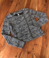 H&M Cardigan/ Wolljacke/ Strickjacke - Gr.S - schwarz/weiß Niedersachsen - Braunschweig Vorschau