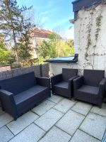 Outdoor Lounge/ Balkonmöbel Rattan München - Laim Vorschau