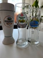 Weißbierstutzen / Helles Glas (Kini Biergarten + Riedenburger) Bayern - Regensburg Vorschau