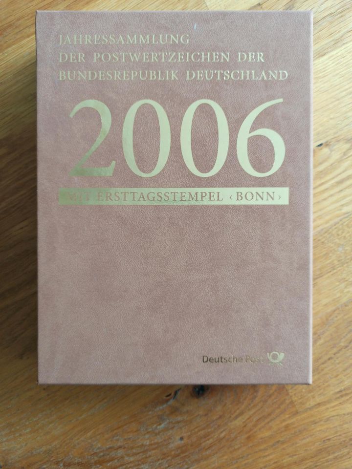 Jahressammlung der Postwertzeichen der Deutschen Bundespost 2006 in Nürnberg (Mittelfr)